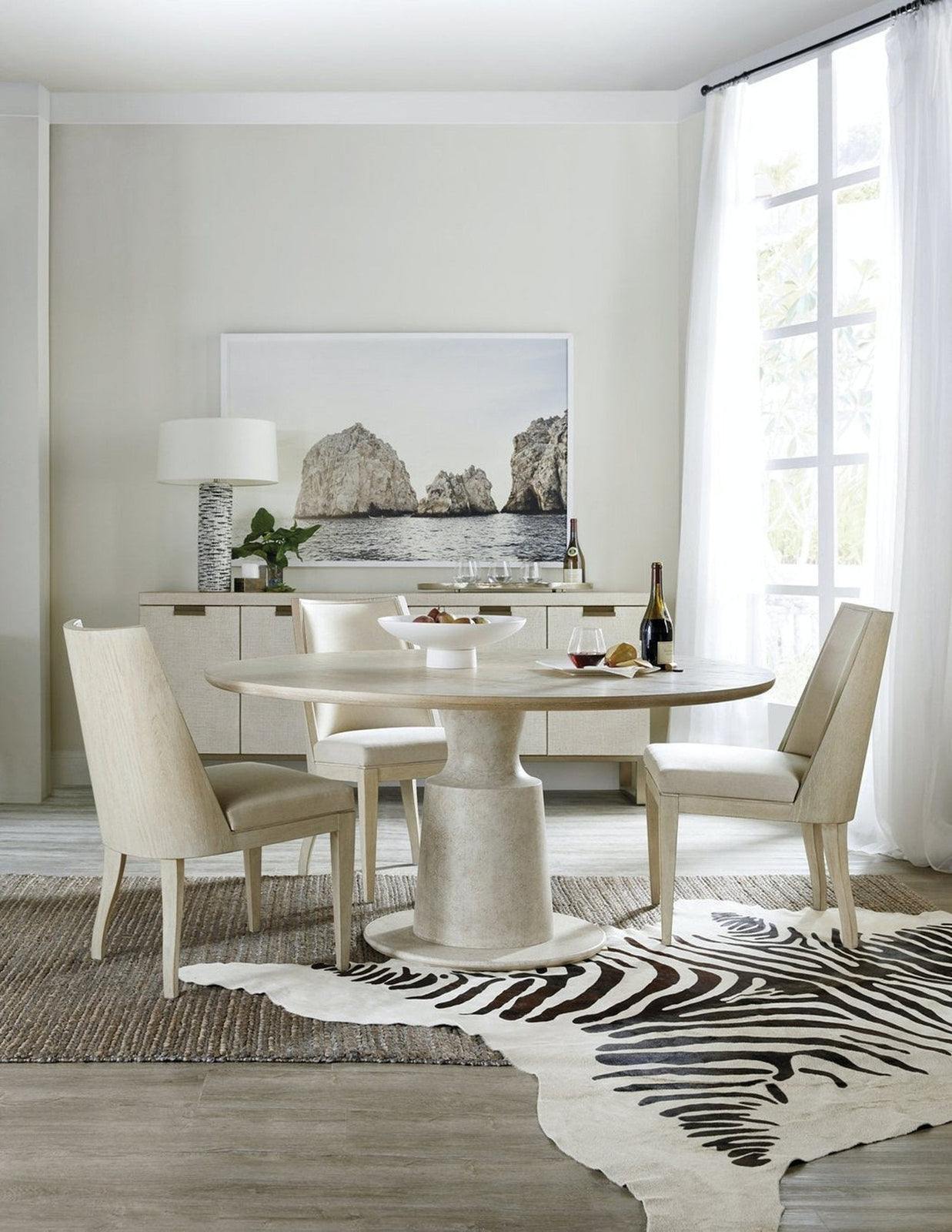 Cascade Pedestal Dining Table | Hooker | Home Elegance USA