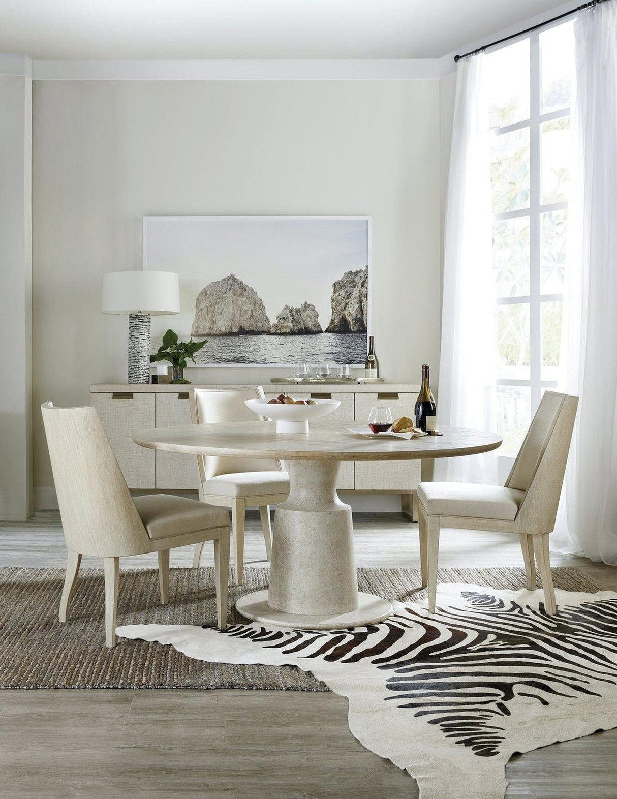 Cascade Server in Pebble Beach Finish - Hooker Furniture