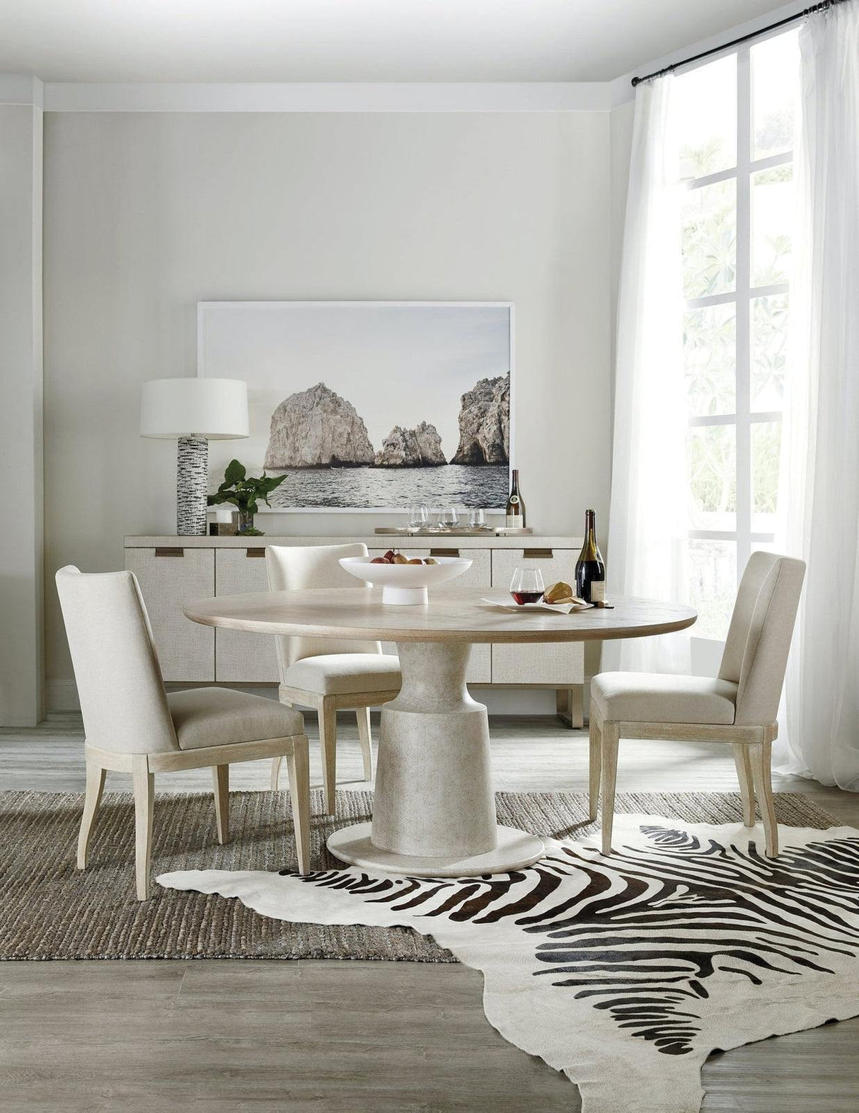 Cascade Server in Pebble Beach Finish - Hooker Furniture