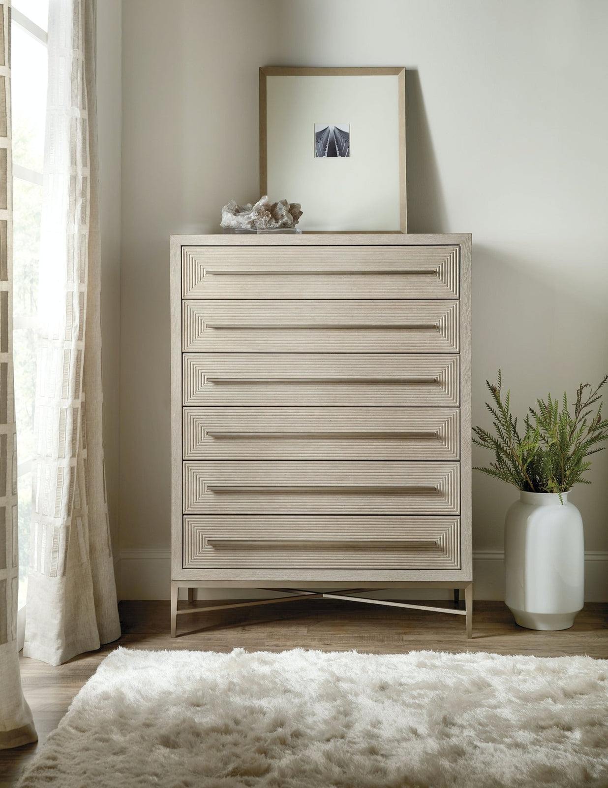 Cascade Six - Drawer Chest | Hooker | Home Elegance USA