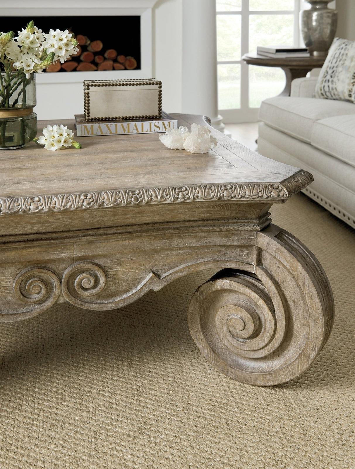 Castella Square Cocktail Table | Hooker | Home Elegance USA