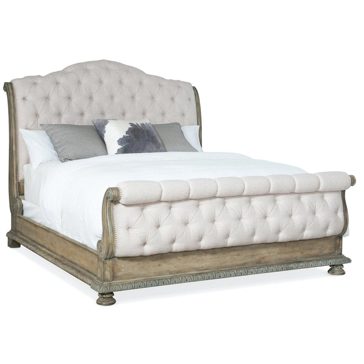 Hooker Furniture Castella Tufted Bed