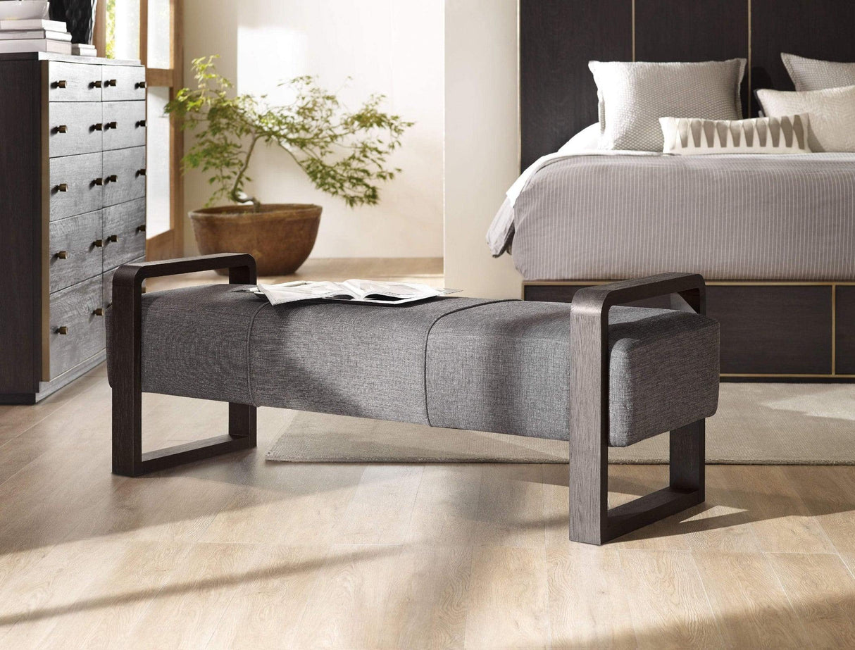 Curata Upholstered Bench | Hooker | Home Elegance USA