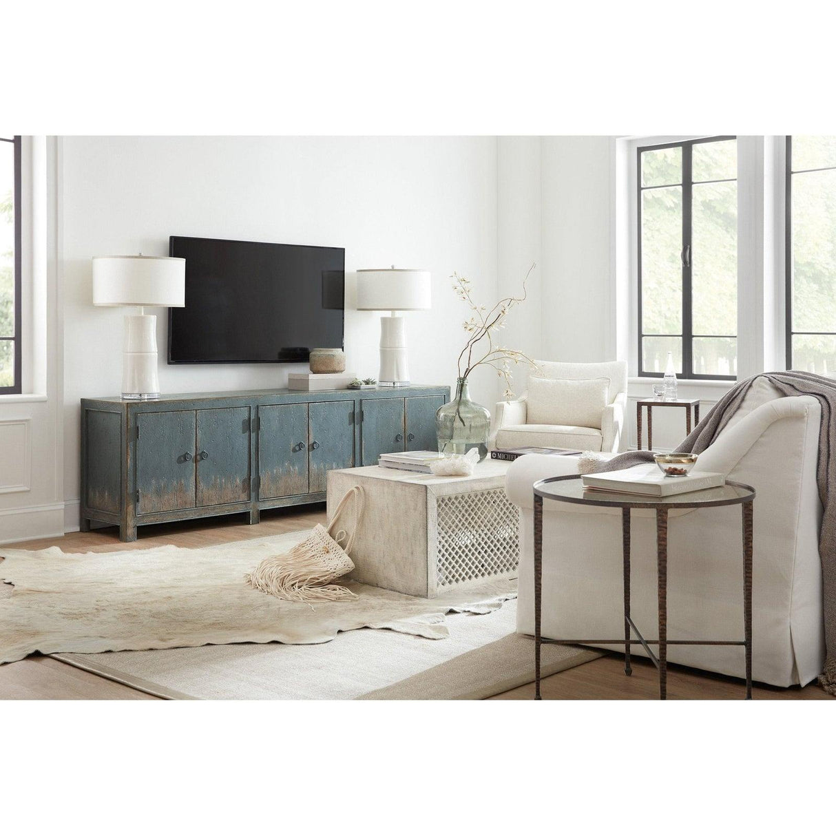 Boheme Salvator Media Console | Hooker | Home Elegance USA