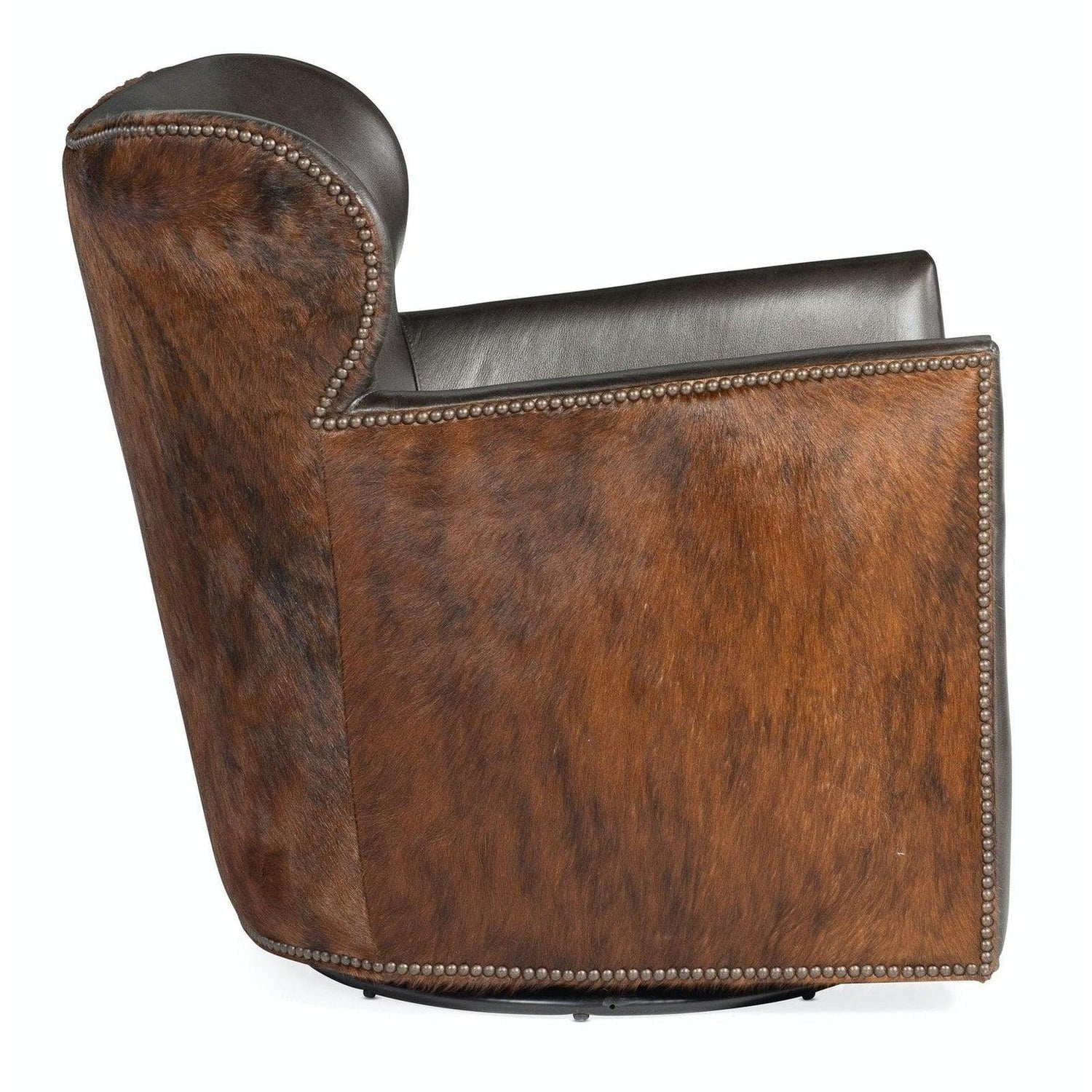 Hooker Furniture Kato Leather Swivel Chair