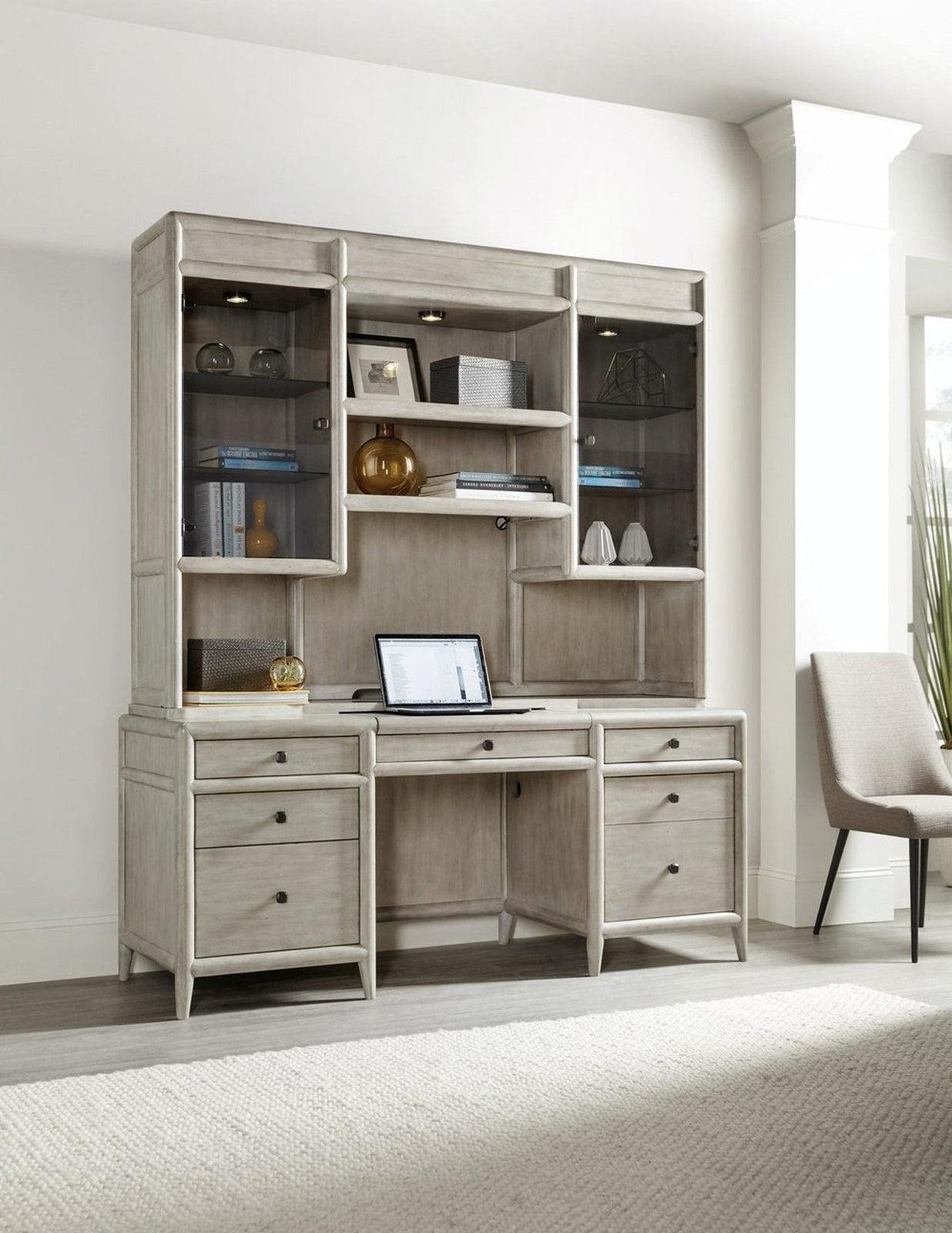 Burnham Computer Credenza | Hooker | Home Elegance USA