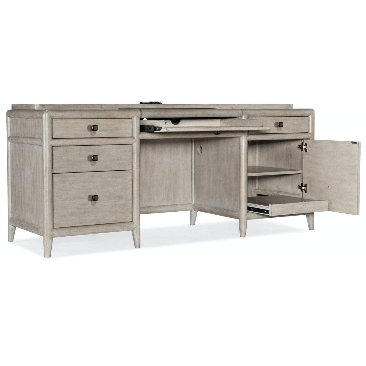 Burnham Computer Credenza | Hooker | Home Elegance USA