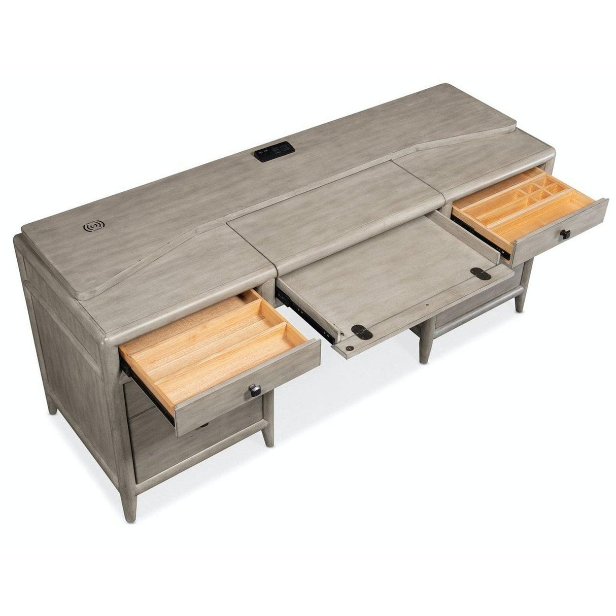 Burnham Computer Credenza | Hooker | Home Elegance USA