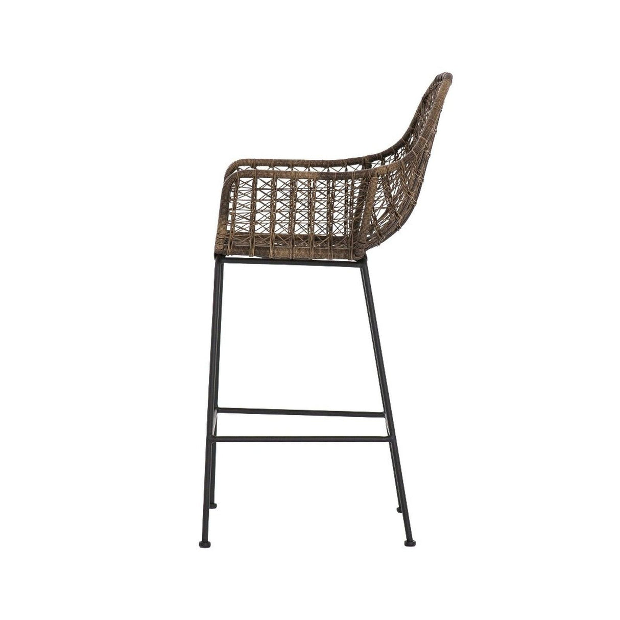 Four Hands Bandera Outdoor Woven Bar Stool