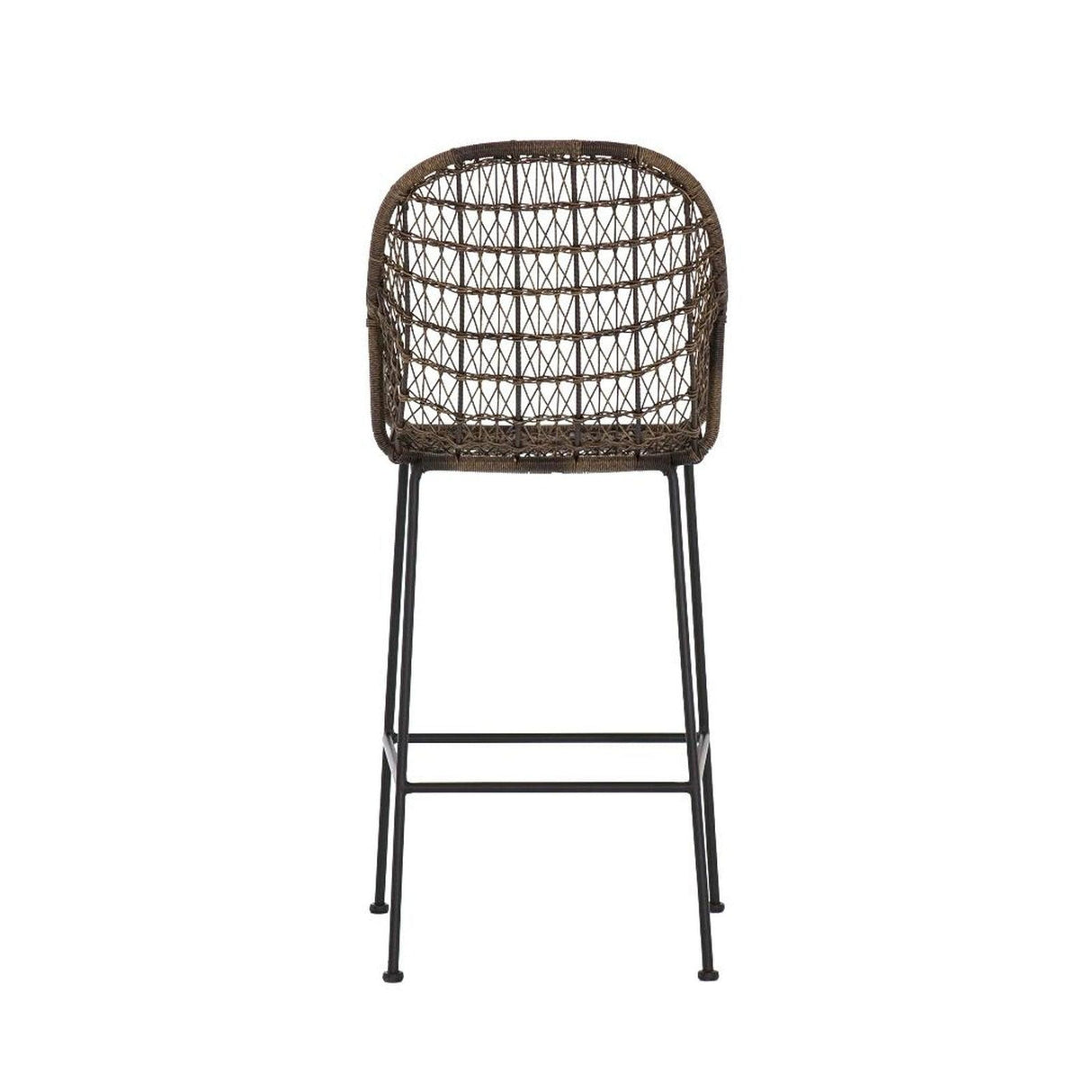 Four Hands Bandera Outdoor Woven Bar Stool