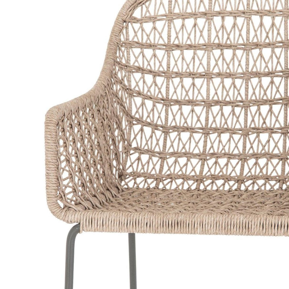 Four Hands Bandera Outdoor Woven Bar Stool