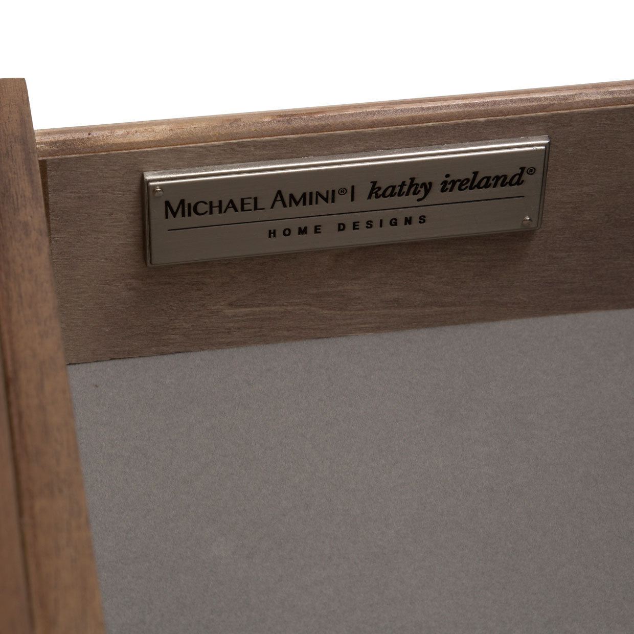 Crossings Nightstand 3 Drawer In Reclaimed Barn - Ki - Crsg042 - 217 | Aico | Home Elegance USA