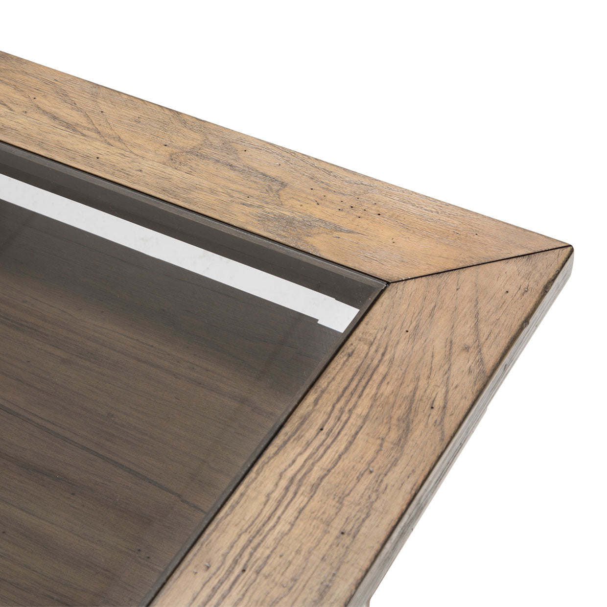 Del Mar Sound Rectangular Cocktail Table In Boardwalk - Ki - Delm201 - 215 | Aico | Home Elegance USA