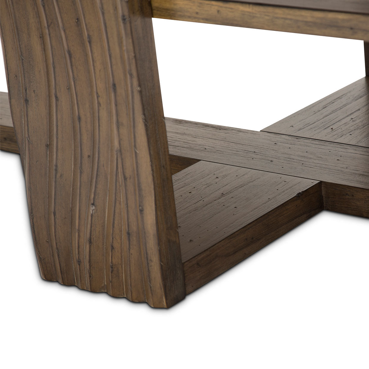 Del Mar Sound Rectangular Cocktail Table In Boardwalk - Ki - Delm201 - 215 | Aico | Home Elegance USA