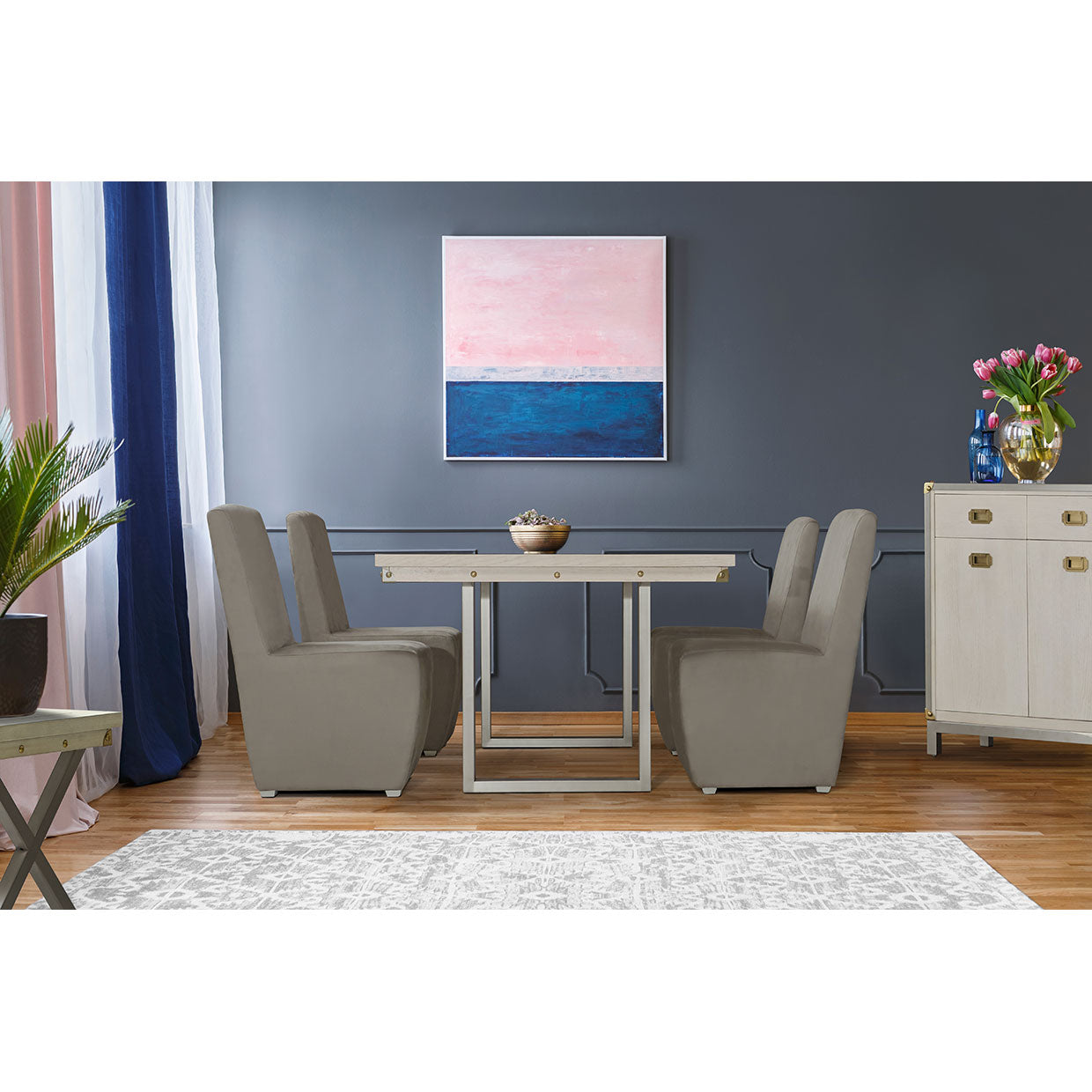 Aico Furniture - Menlo Station Sideboard In Eucalyptus - Ki-Menp007-123