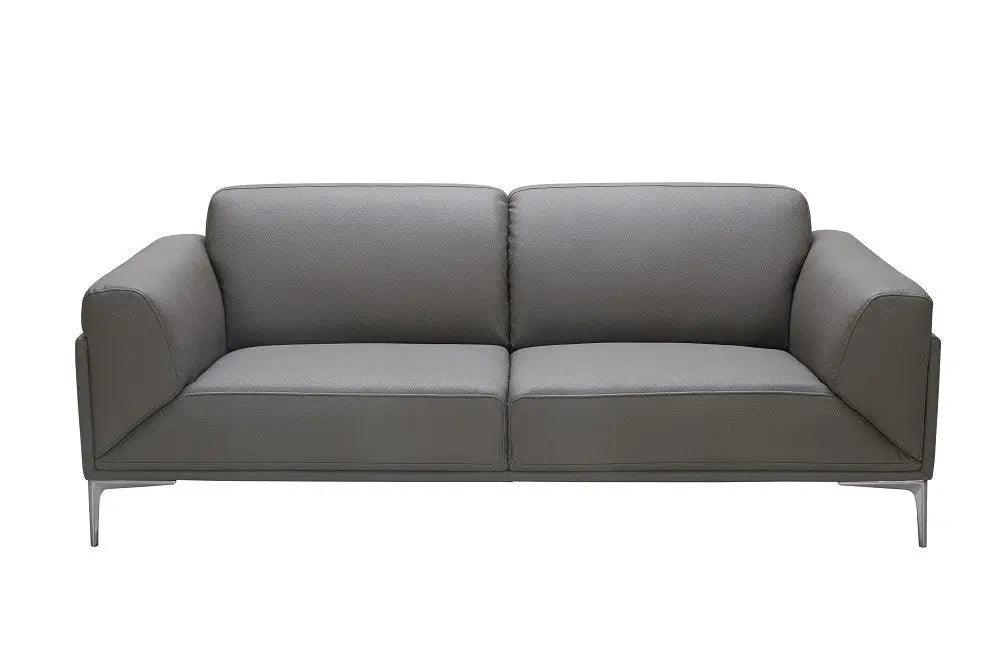 King Contemporary Sofa and Loveseat in Gray by J&M Furniture J&M Furniture