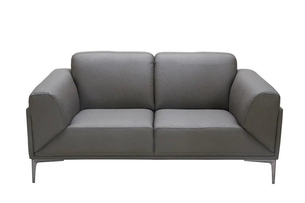 King Contemporary Sofa and Loveseat in Gray by J&M Furniture J&M Furniture