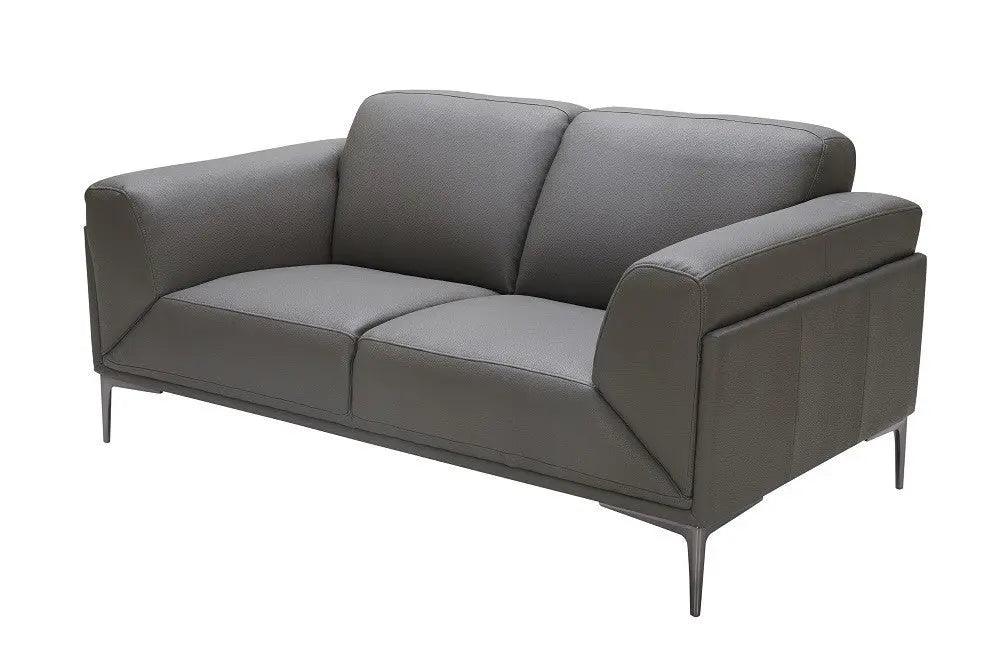 King Contemporary Sofa and Loveseat in Gray by J&M Furniture J&M Furniture