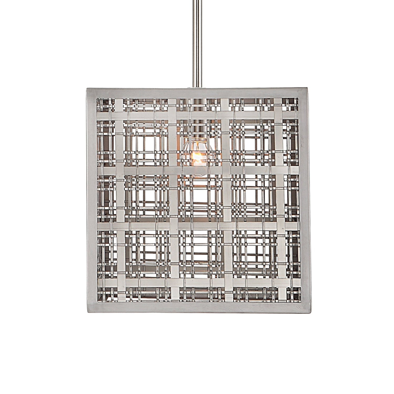 Uttermost Pendleton 1 Light Nickel Pendant - Home Elegance USA