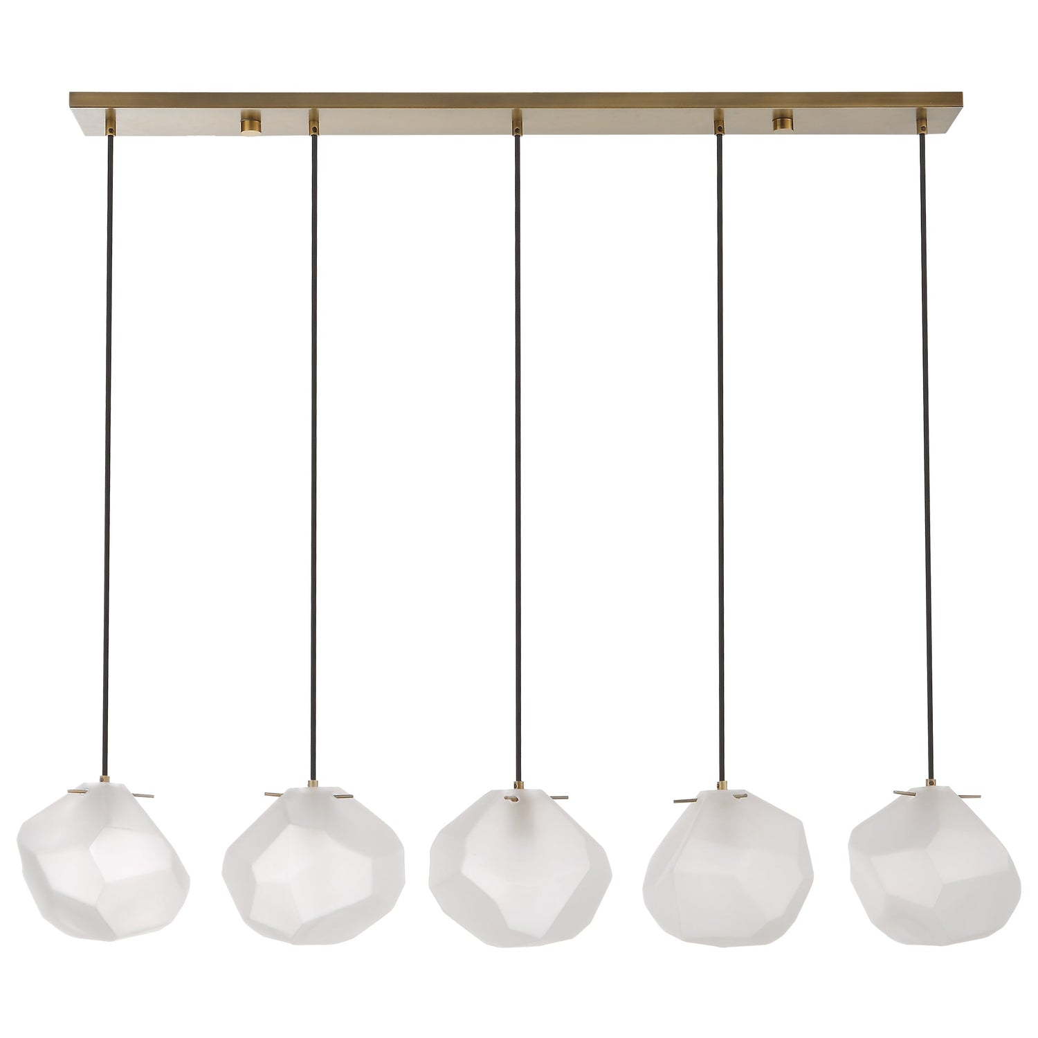 Uttermost Geodesic 5 Light Linear Pendant - Home Elegance USA