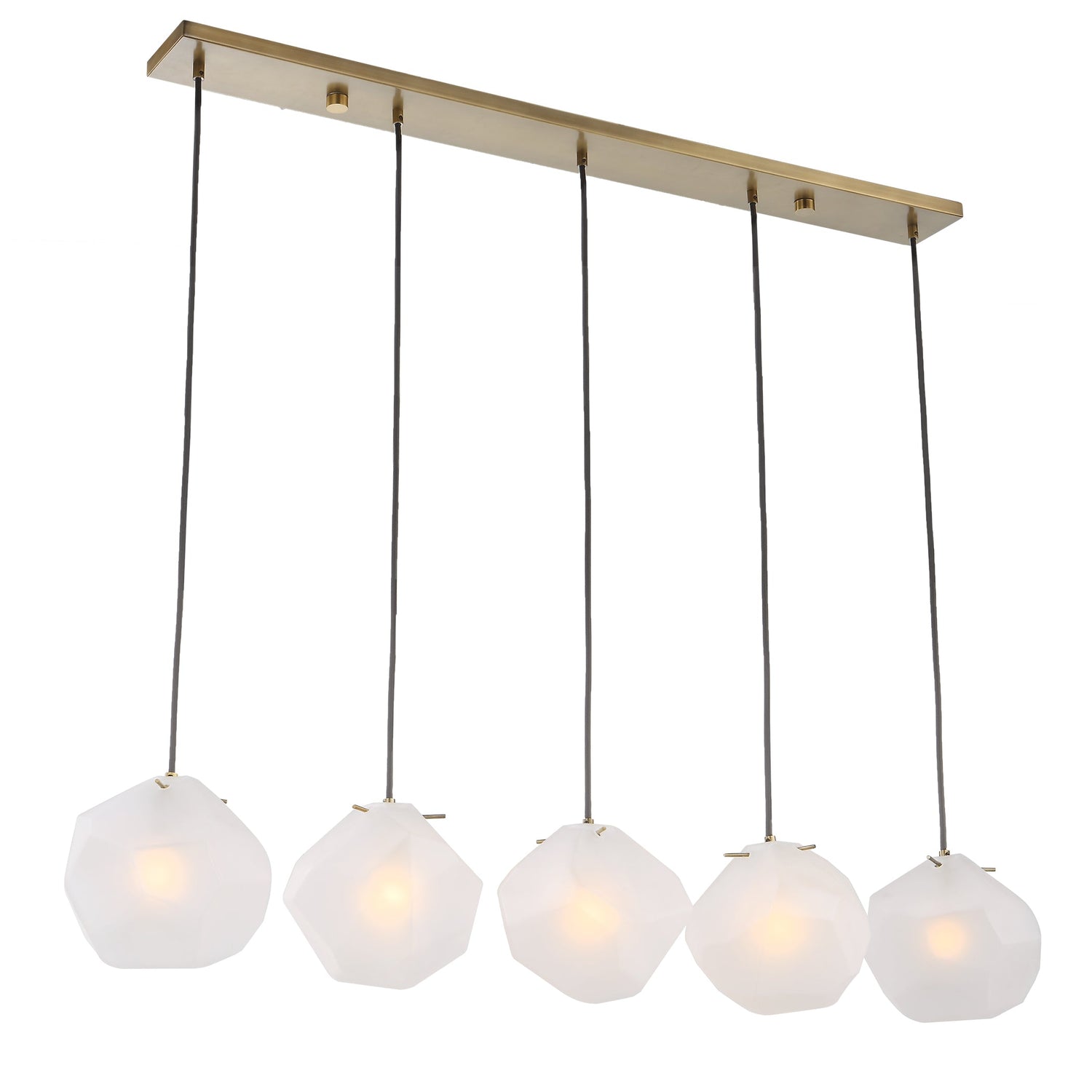 Uttermost Geodesic 5 Light Linear Pendant - Home Elegance USA