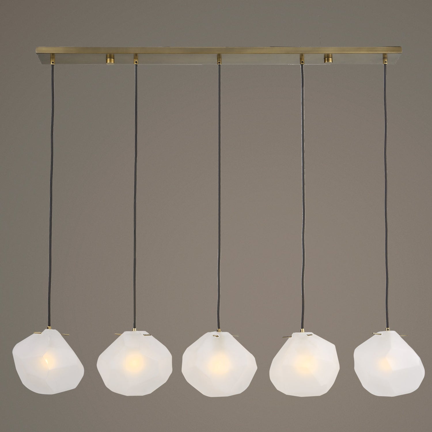 Uttermost Geodesic 5 Light Linear Pendant - Home Elegance USA
