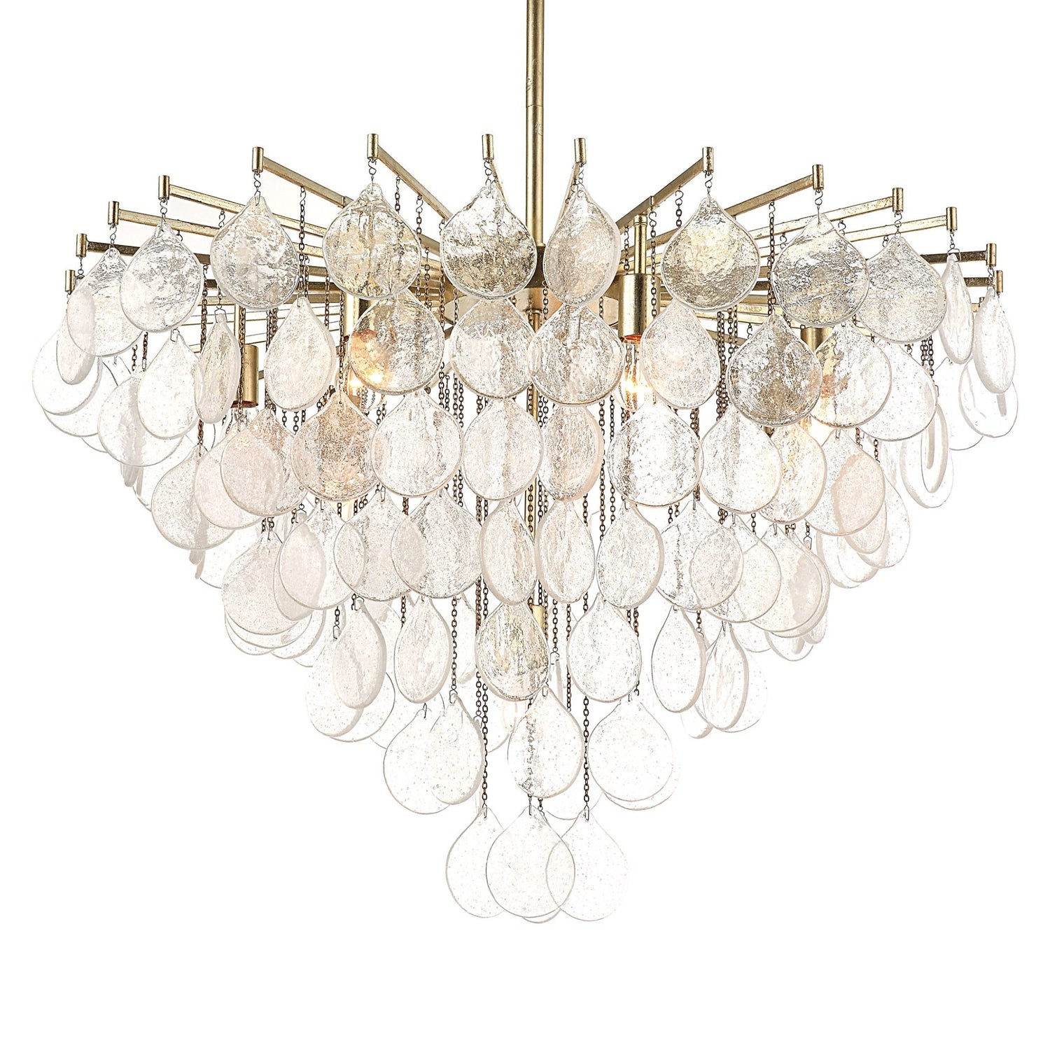 Uttermost Goccia 8 Light Tear Drop Glass Pendant - Home Elegance USA