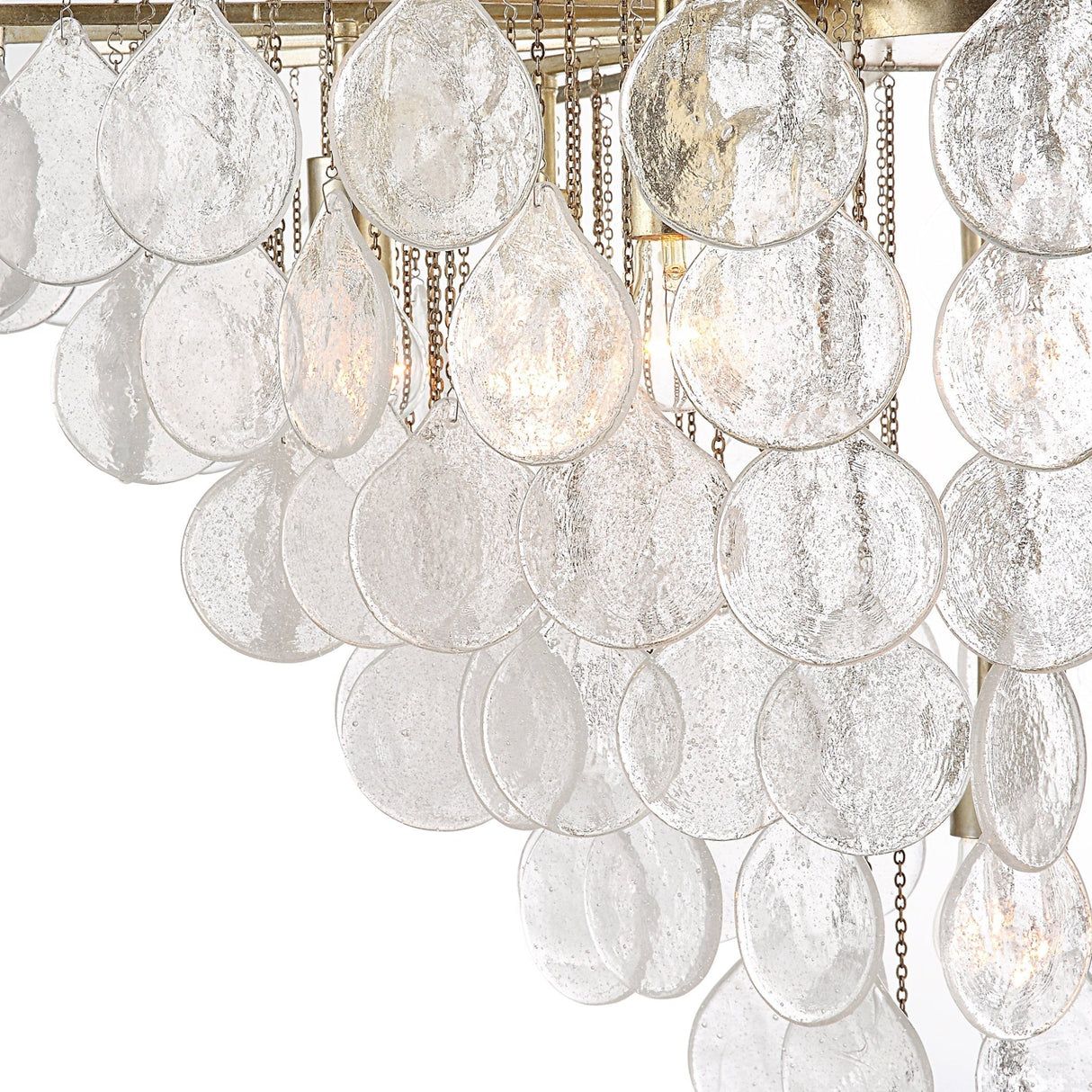 Uttermost Goccia 8 Light Tear Drop Glass Pendant - Home Elegance USA