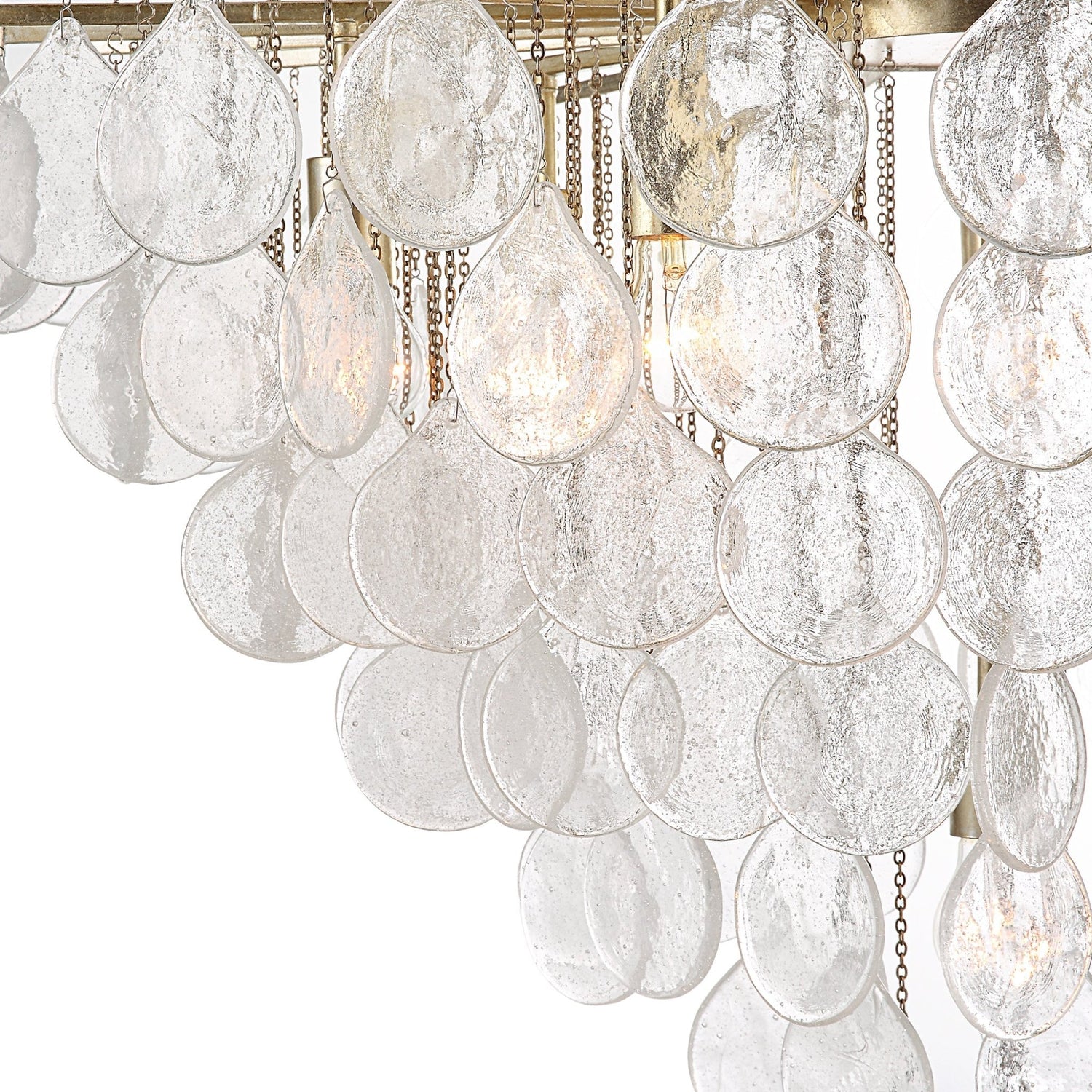 Uttermost Goccia 8 Light Tear Drop Glass Pendant - Home Elegance USA