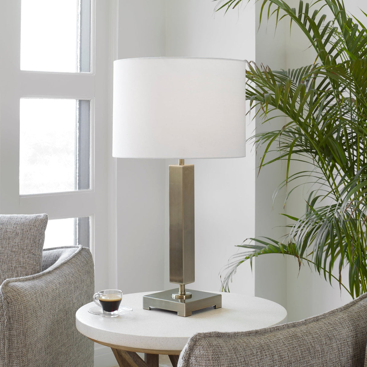 Uttermost Duomo Brass Table Lamp - Home Elegance USA