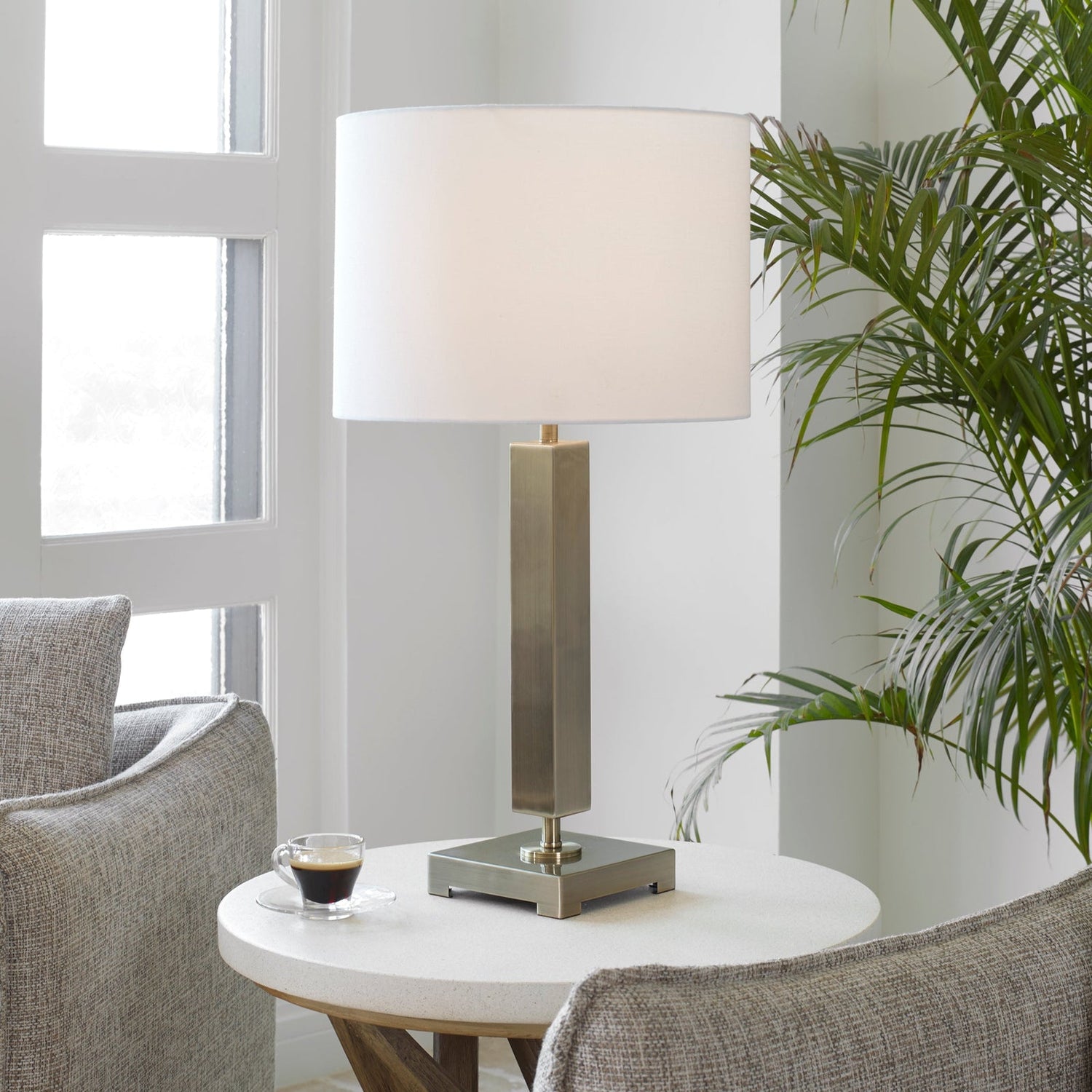 Uttermost Duomo Brass Table Lamp - Home Elegance USA