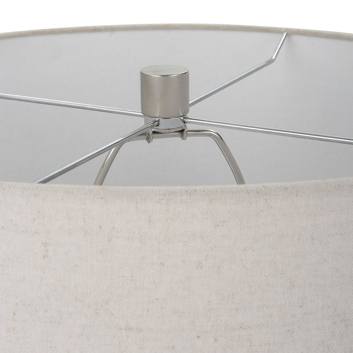 Uttermost Contour Metallic Glass Table Lamp - Home Elegance USA