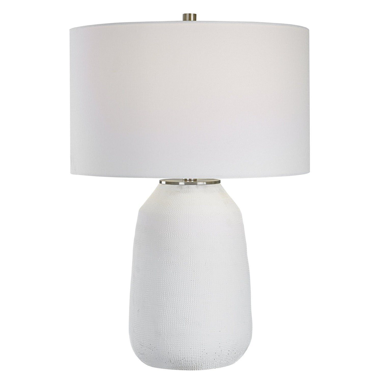 Uttermost Heir Chalk White Table Lamp - Home Elegance USA