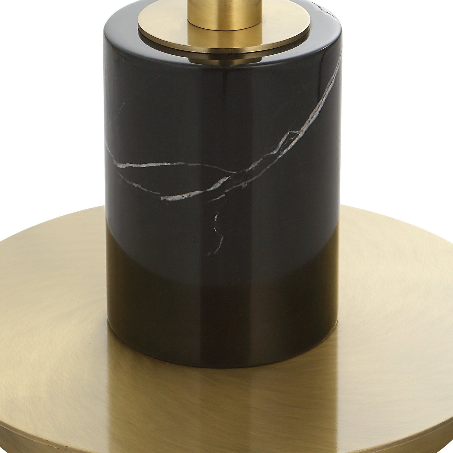 Uttermost Guard Brass Floor Lamp - Home Elegance USA