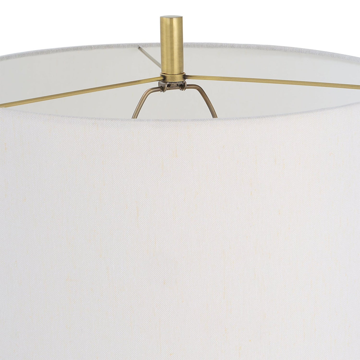 Uttermost Guard Brass Floor Lamp - Home Elegance USA