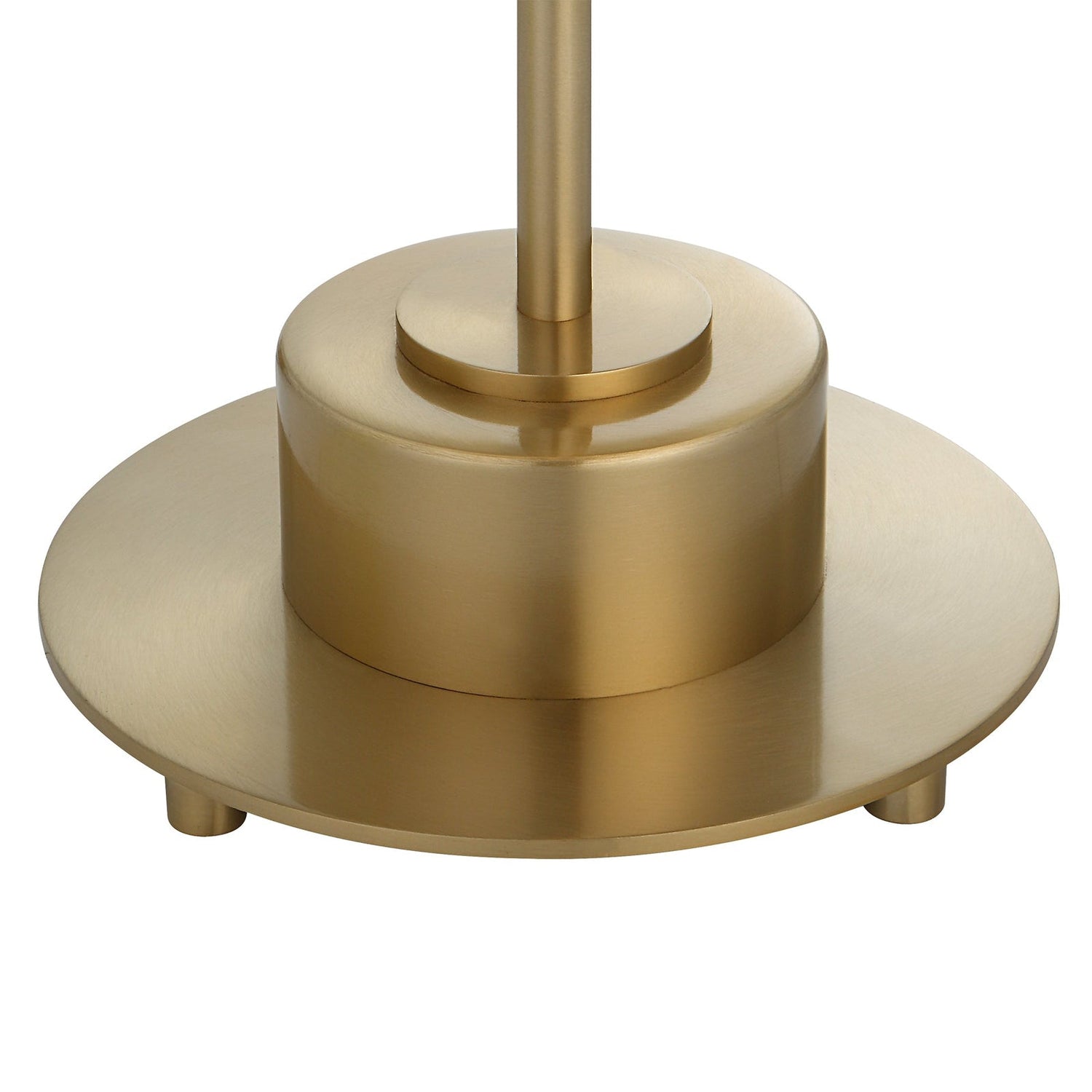 Uttermost Prominence Brass Floor Lamp - Home Elegance USA