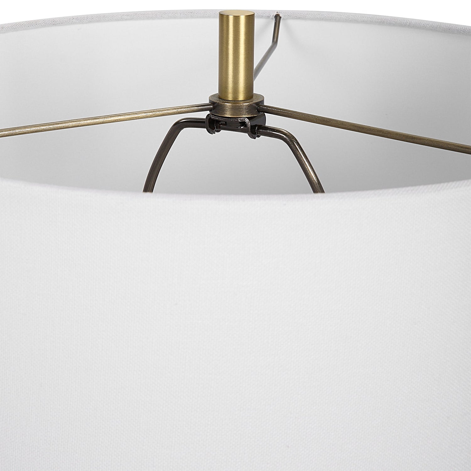 Uttermost Coil Sculpted Blue Table Lamp - Home Elegance USA