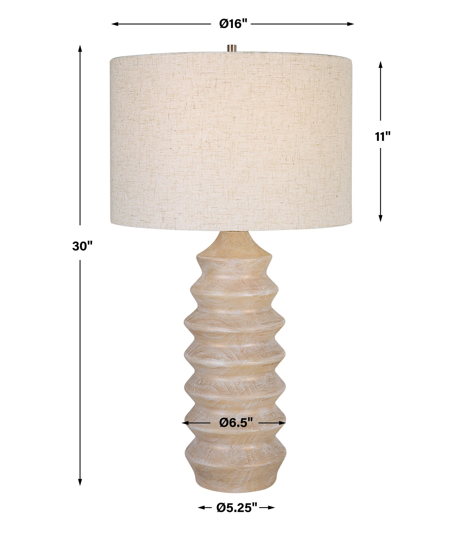 Uttermost Uplift Geometric Table Lamp - Home Elegance USA