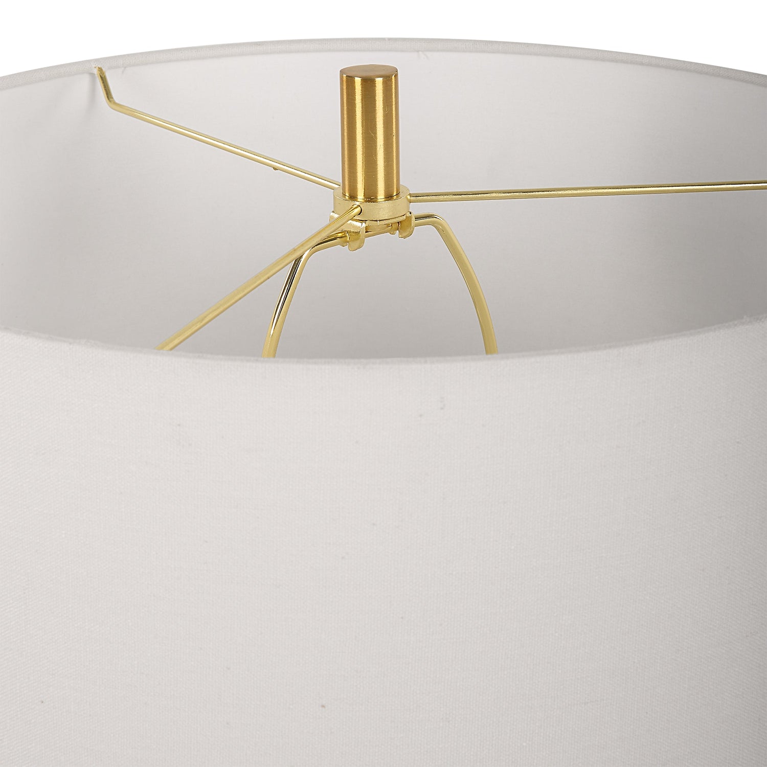 Uttermost Three Rings Contemporary Table Lamp - Home Elegance USA