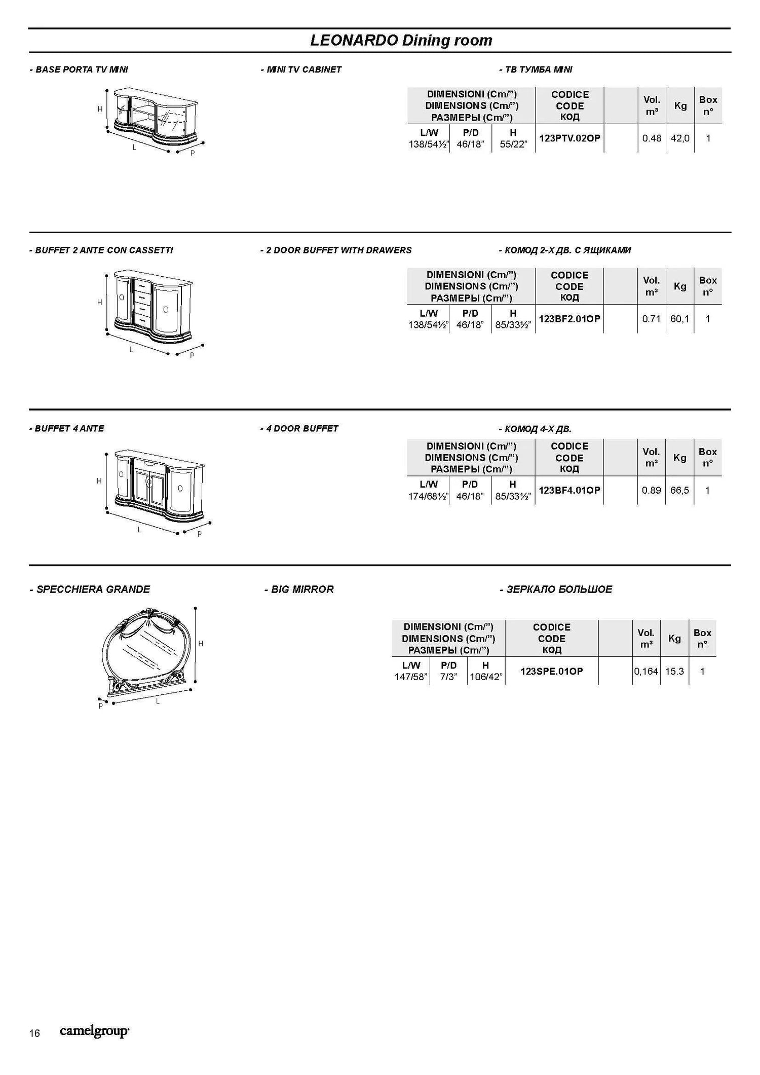 Leonardo Classic Rectangular Dining Room Set By Esf Furniture - Glossy Ivory Finish - ESF Furniture