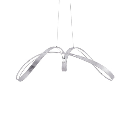 Lisbon LED Chandelier // Chrome - Home Elegance USA