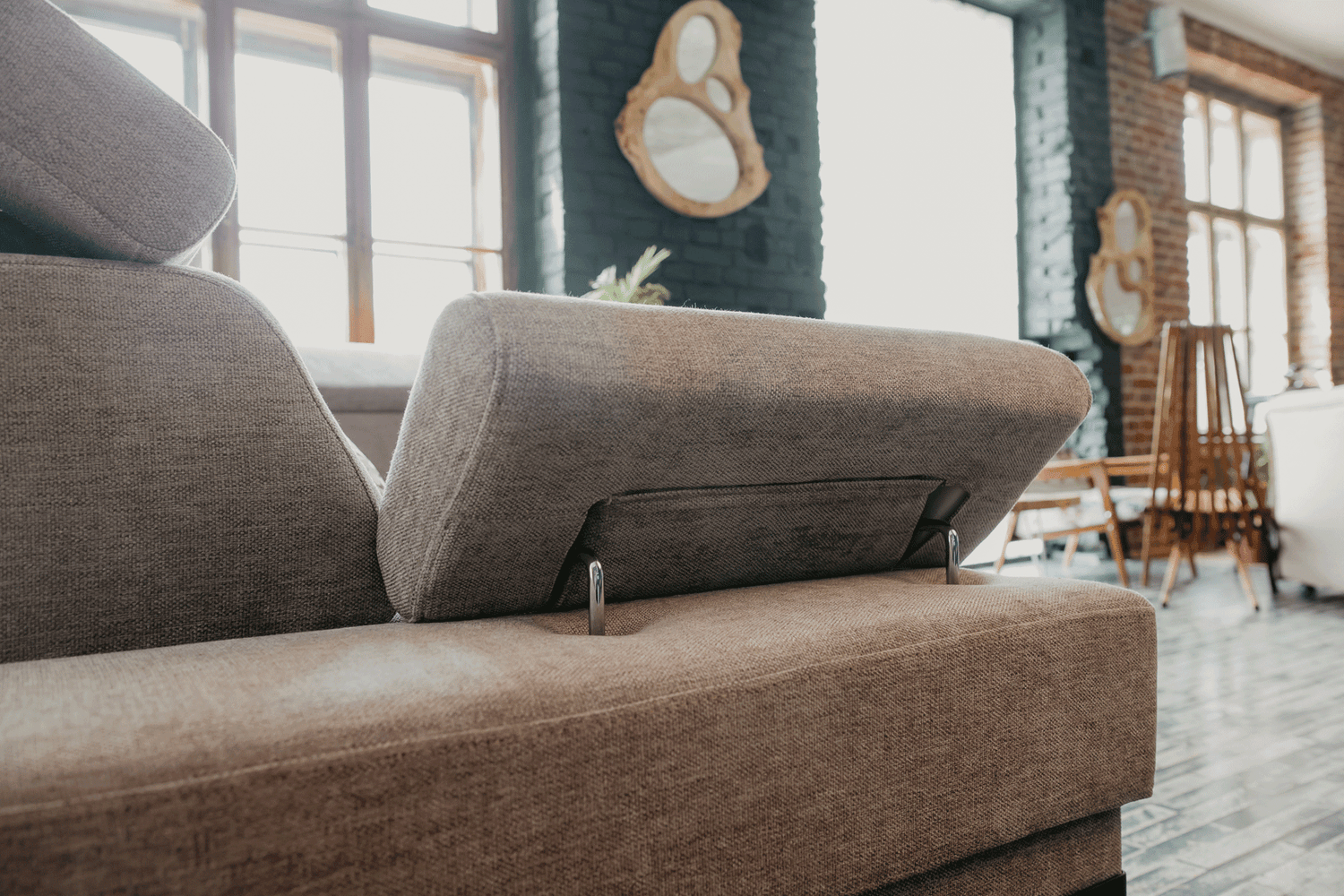Esf Furniture - Garda Sectional Left W/ Bed And Storage - Gardasectionalleft