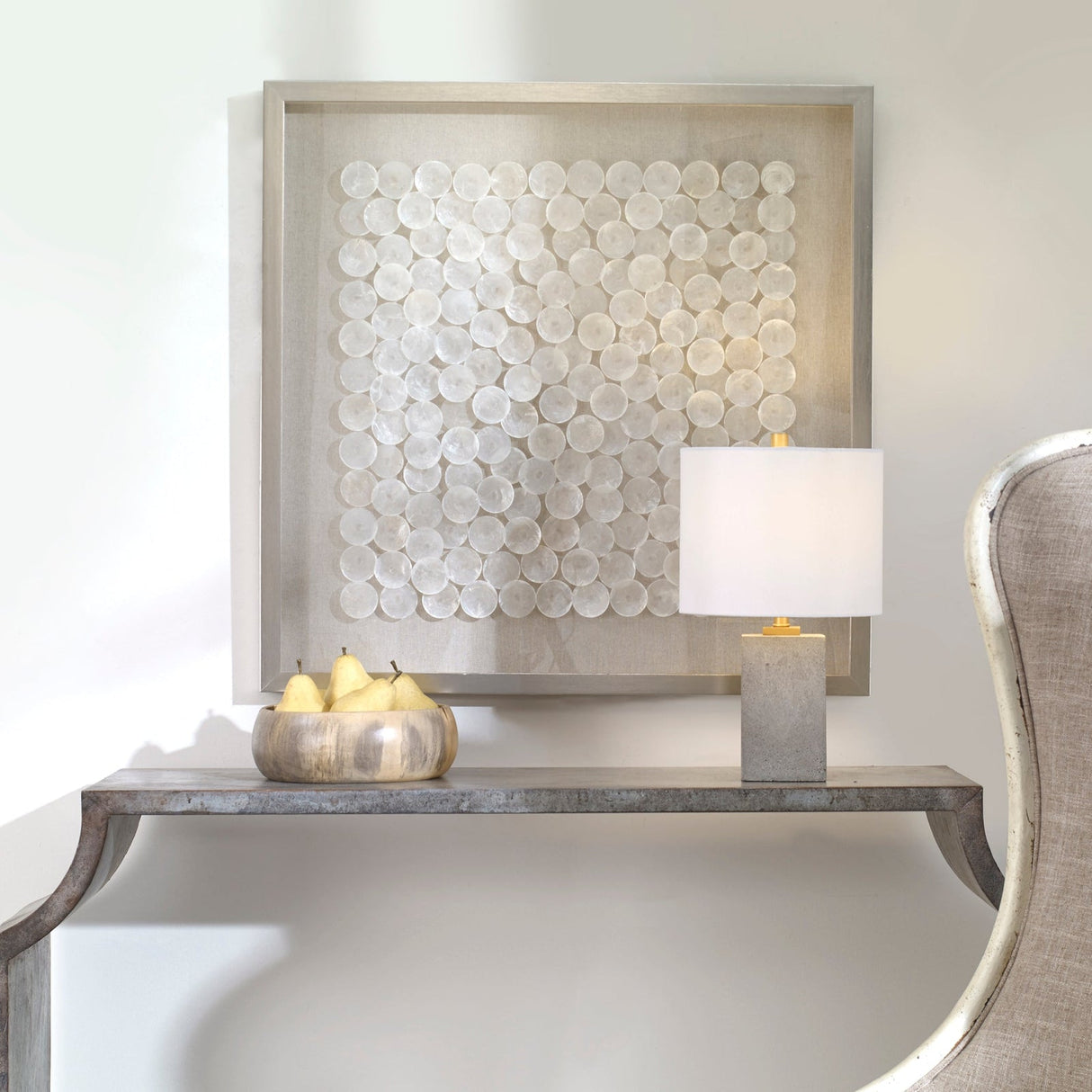 Uttermost Roxas Capiz Shell Shadow Box - Home Elegance USA
