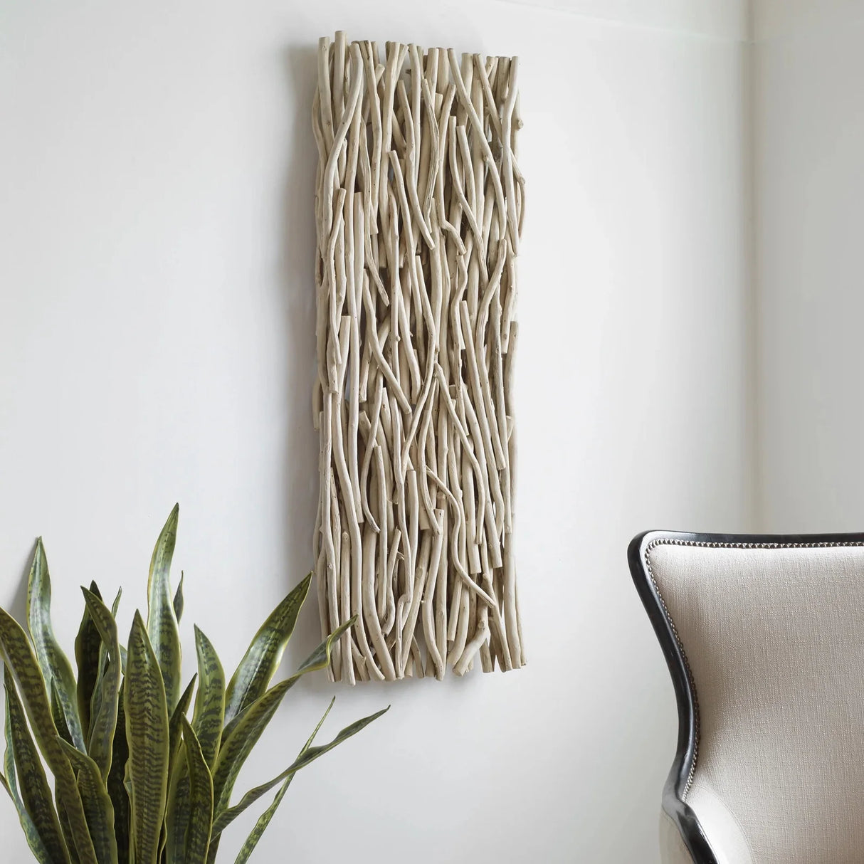 Uttermost Gathered Teak Wood Wall Decor - Home Elegance USA