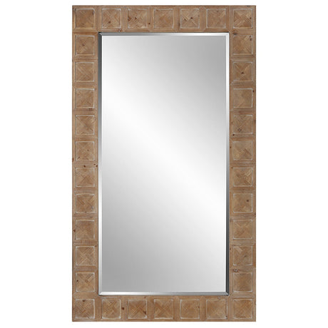Uttermost Ranahan Rustic Farmhouse Mirror - Home Elegance USA