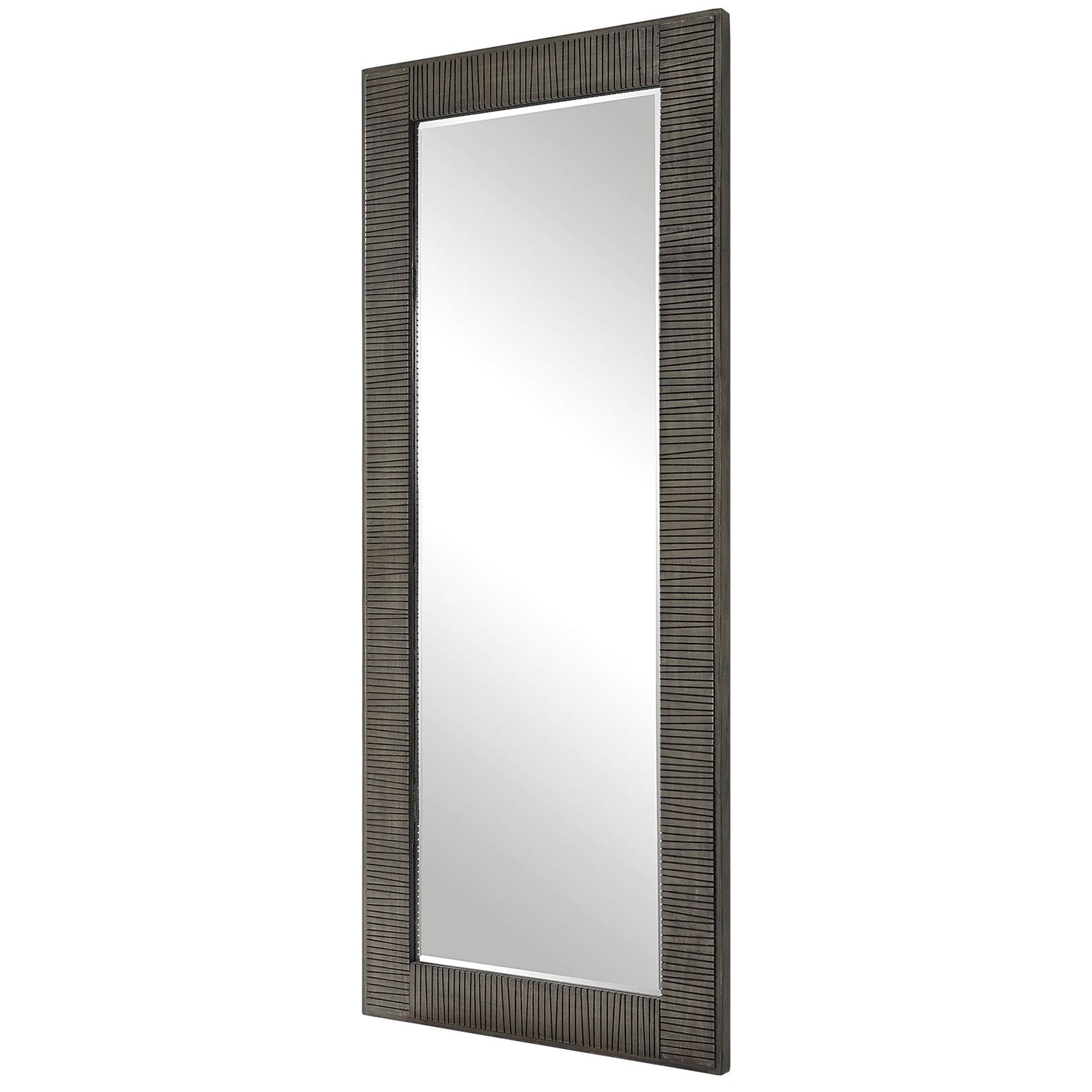 Uttermost Figaro Oversized Wooden Mirror - Home Elegance USA