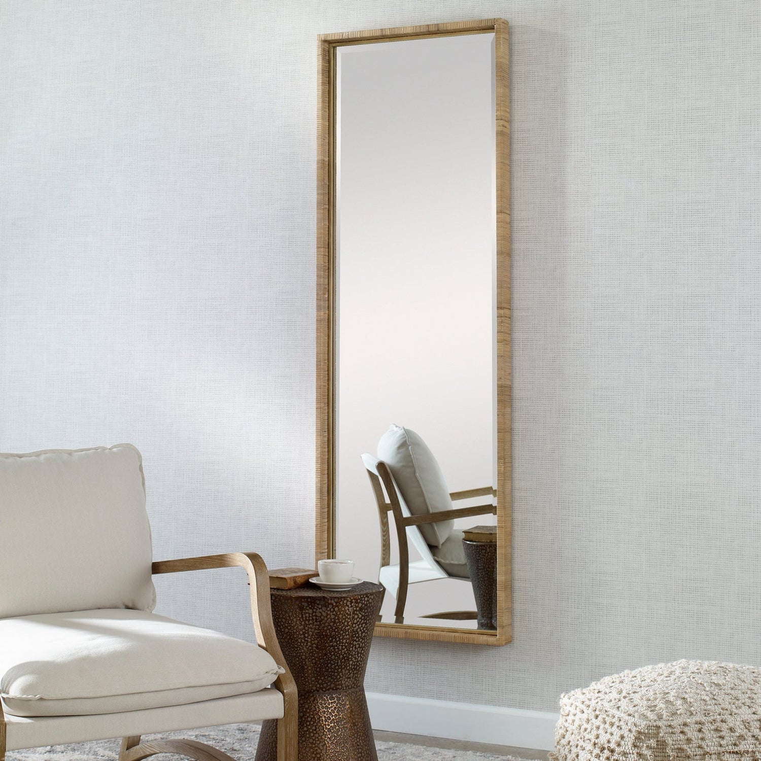 Uttermost Paradise Rattan Mirror - Home Elegance USA