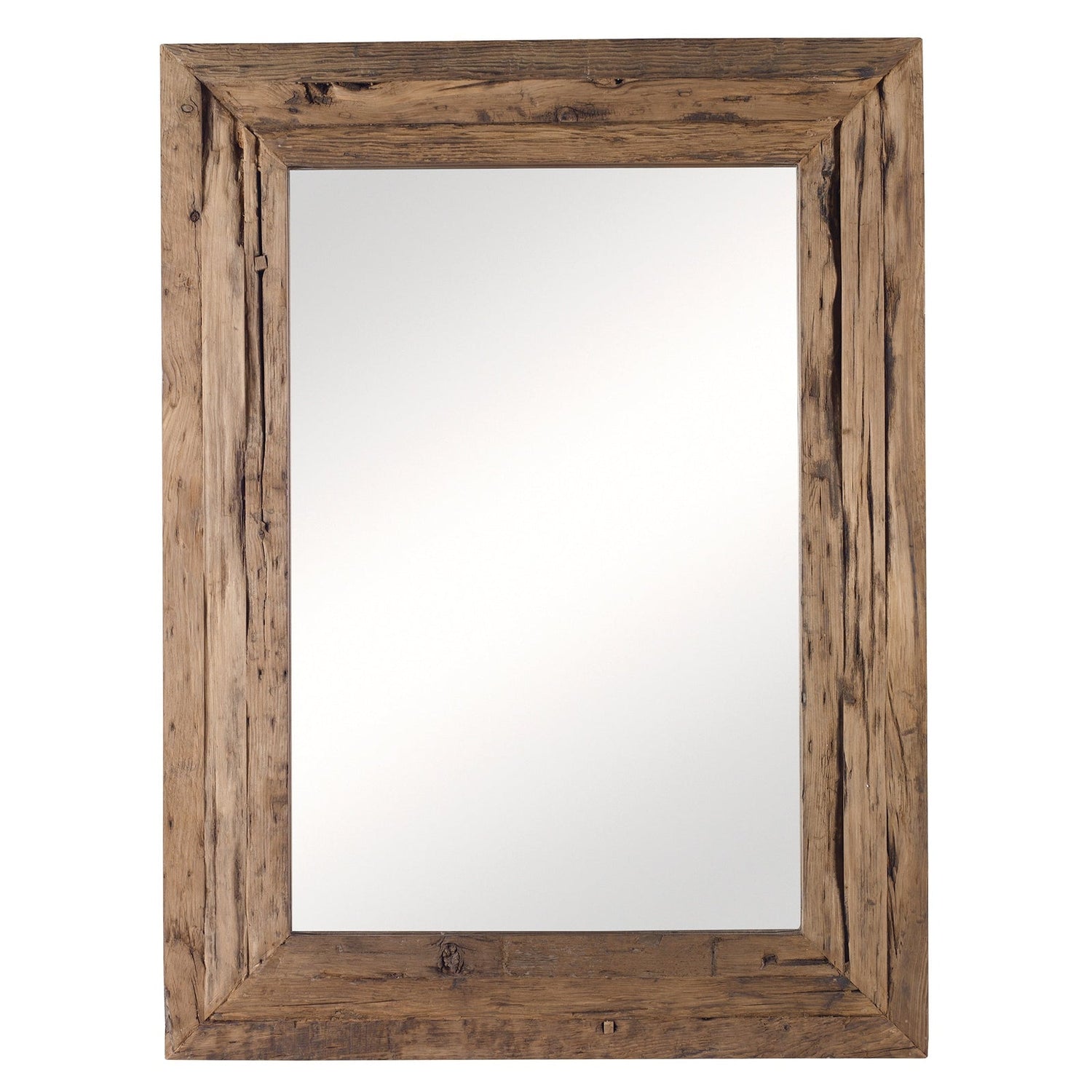 Uttermost Rennick Rustic Wood Mirror - Home Elegance USA