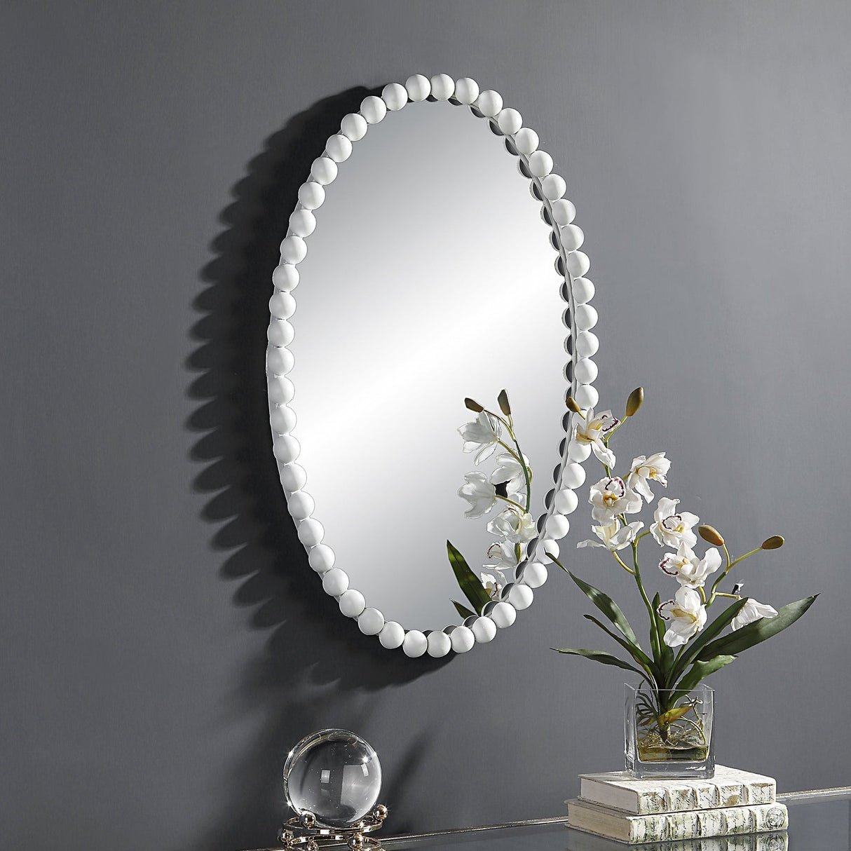 Uttermost Serna Oval Mirror - Home Elegance USA