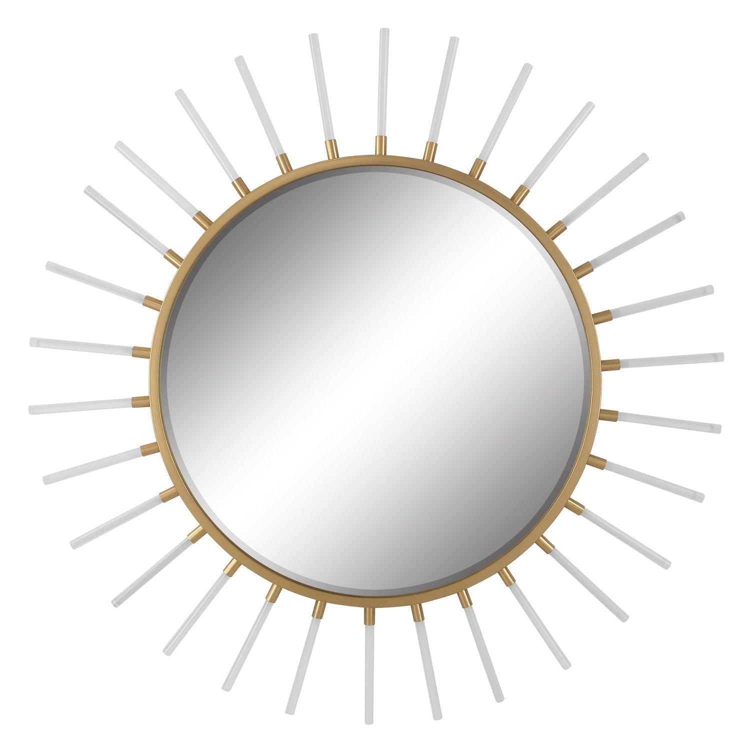 Uttermost Oracle Round Starburst Mirror - Home Elegance USA